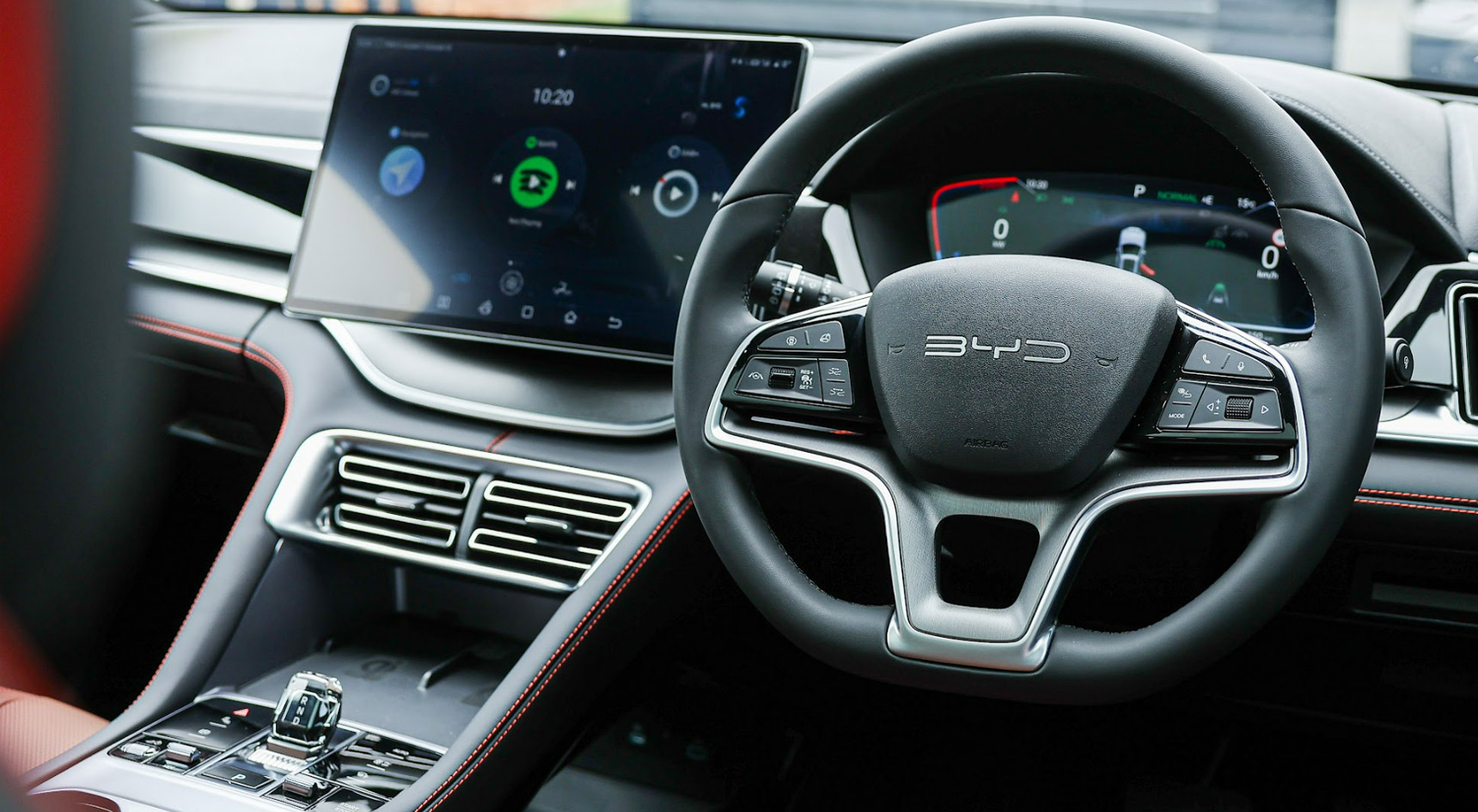 Customized Modified BYD interior for export for international market